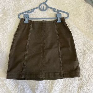 Free People Mini skirt